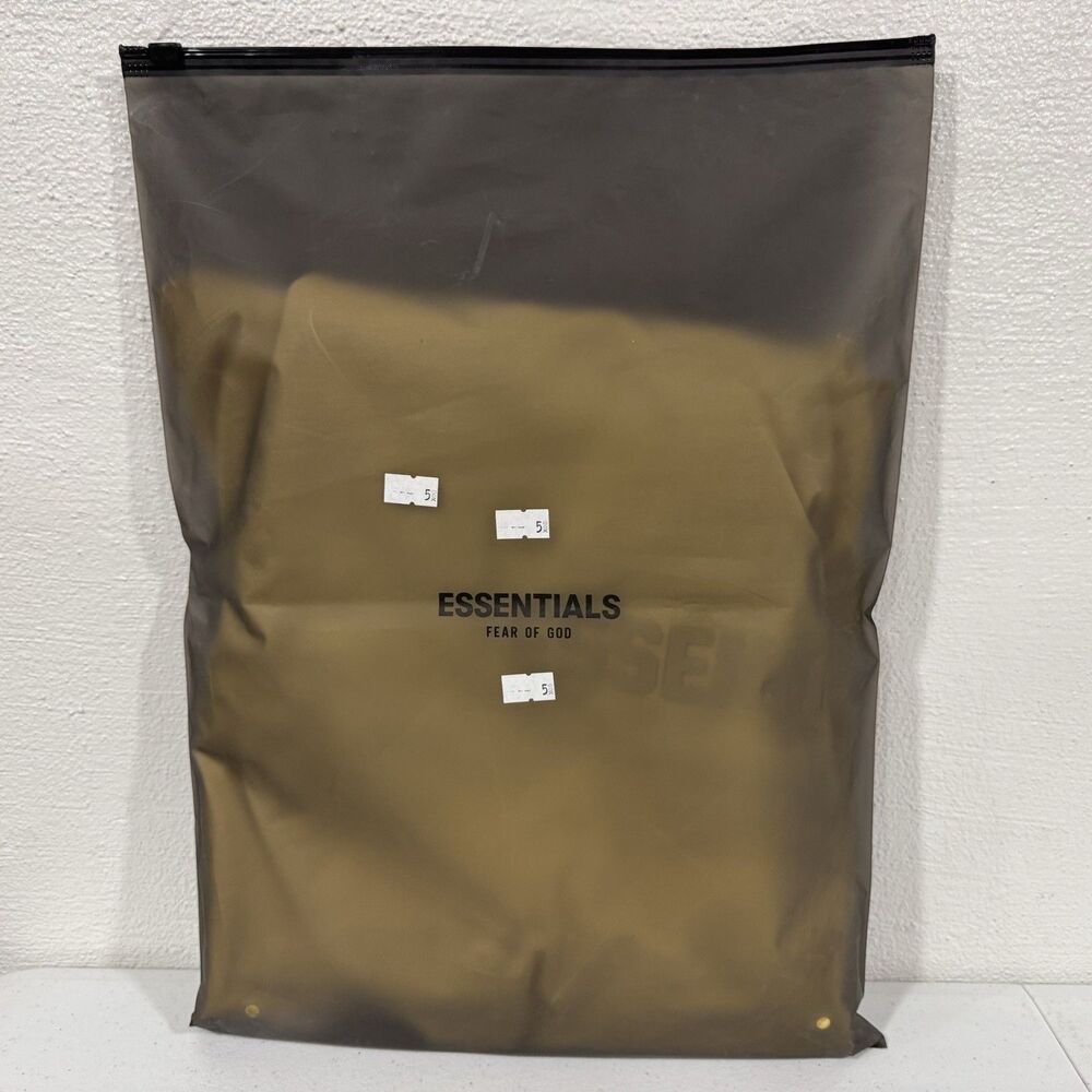 Fear of God ESSENTIALS Long Sleeve Tee SS23 Light Tuscan Yellow FOG T-Shirt XL